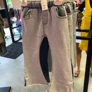 Jean bell bottoms for little girls